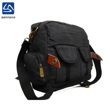 wholesale durable canvas custom messenger bag for men